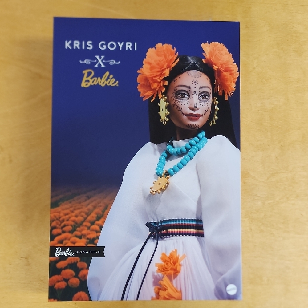 Kris Goyri x Barbie Día de Muertos Doll Collectible Mattel Barbie Doll